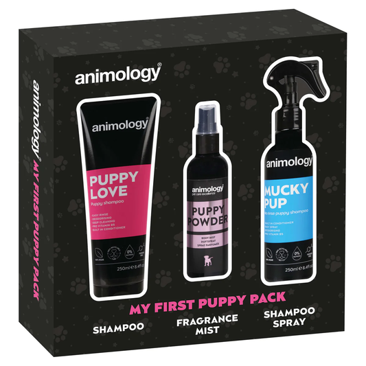 ANIMOLOGY MY FIRST PUPPY PACK - PIERWSZY ZESTAW PIELĘGNACYJNY DLA SZCZENIAKA