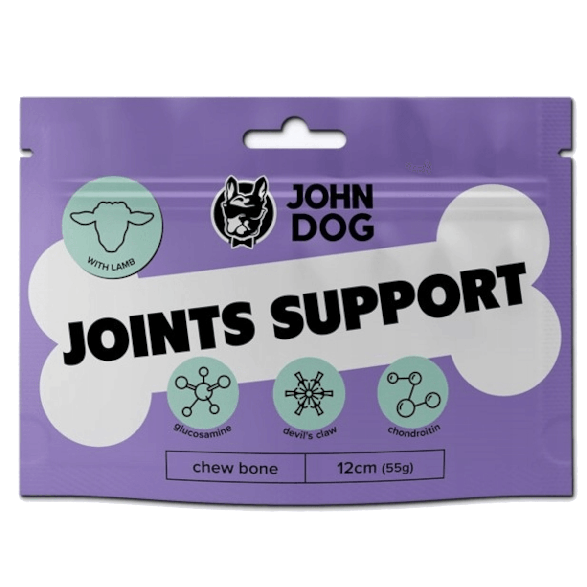 JOHN DOG KOŚĆ JOINTS SUPPORT 12CM