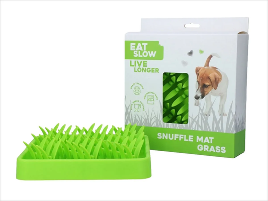 EAT SLOW LIVE LONGER SNUFFLE MAT GRASS