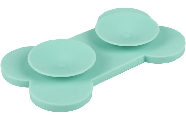 FLAMINGO LICK PAD YUMMEE SILICONE BONE MINT GREEN S 15CM