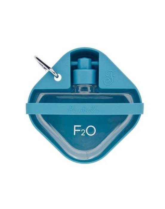 FERRIBIELLA MISKA PODRÓŻNA Z BUTELKĄ F20, KOLOR: NIEBIESKI