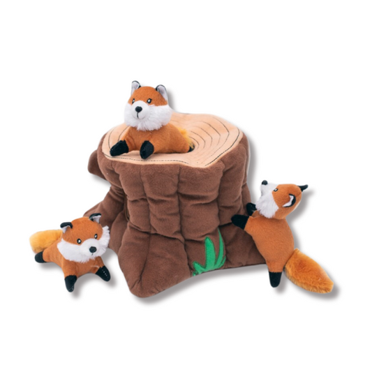 ZIPPY PAWS PLUSZOWA NORKA LISY XL