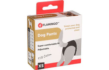 FLAMINGO DOG PANTS LUVLY XS - BLACK