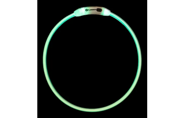 FLAMINGO DOG COLLAR RAINA VISIO MIX 20-63CM 8MM