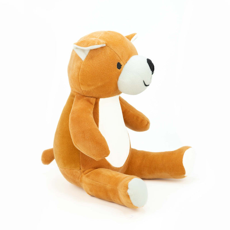 BUBA PLUSZOWY DUŻY MIŚ - PRZYTULANKA I ZABAWKA Z PISZCZAŁKĄ W JEDNYM