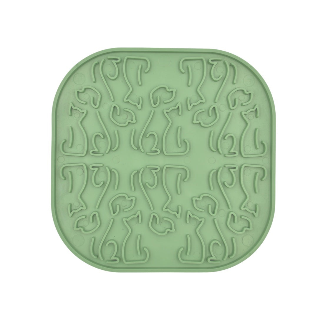 FIBOO MATA LOLLIPOP - BUTELKOWA ZIELEŃ - MATA DO LIZANIA 19 X 19CM