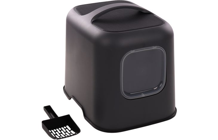 FLAMINGO CAT TOILET TRUDY ANTHRACITE 38,5X51X44,5CM