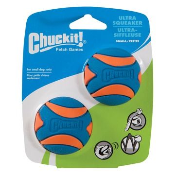 CHUCKIT ULTRA SQUEAKER BALL S 5 CM 2 PCS.