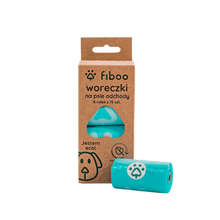 FIBOO WORECZKI NA PSIE ODCHODY 8 PAK KOMPOSTOWALNE