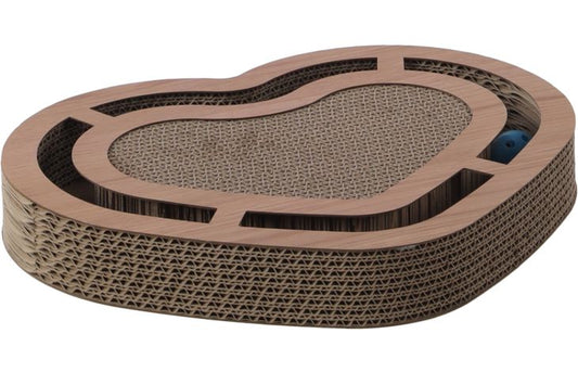 FLAMINGO SCRATCHING TOY PORO BROWN 42,5X33,5X5,5CM