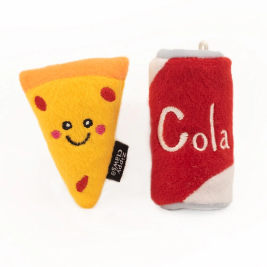 ZIPPY CLAWS NOMNOMZ PIZZA AND COLA