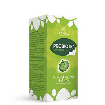 POKUSA GREEN LINE PROBIOTYK W PŁYNIE DLA KOTÓW 100 ML
