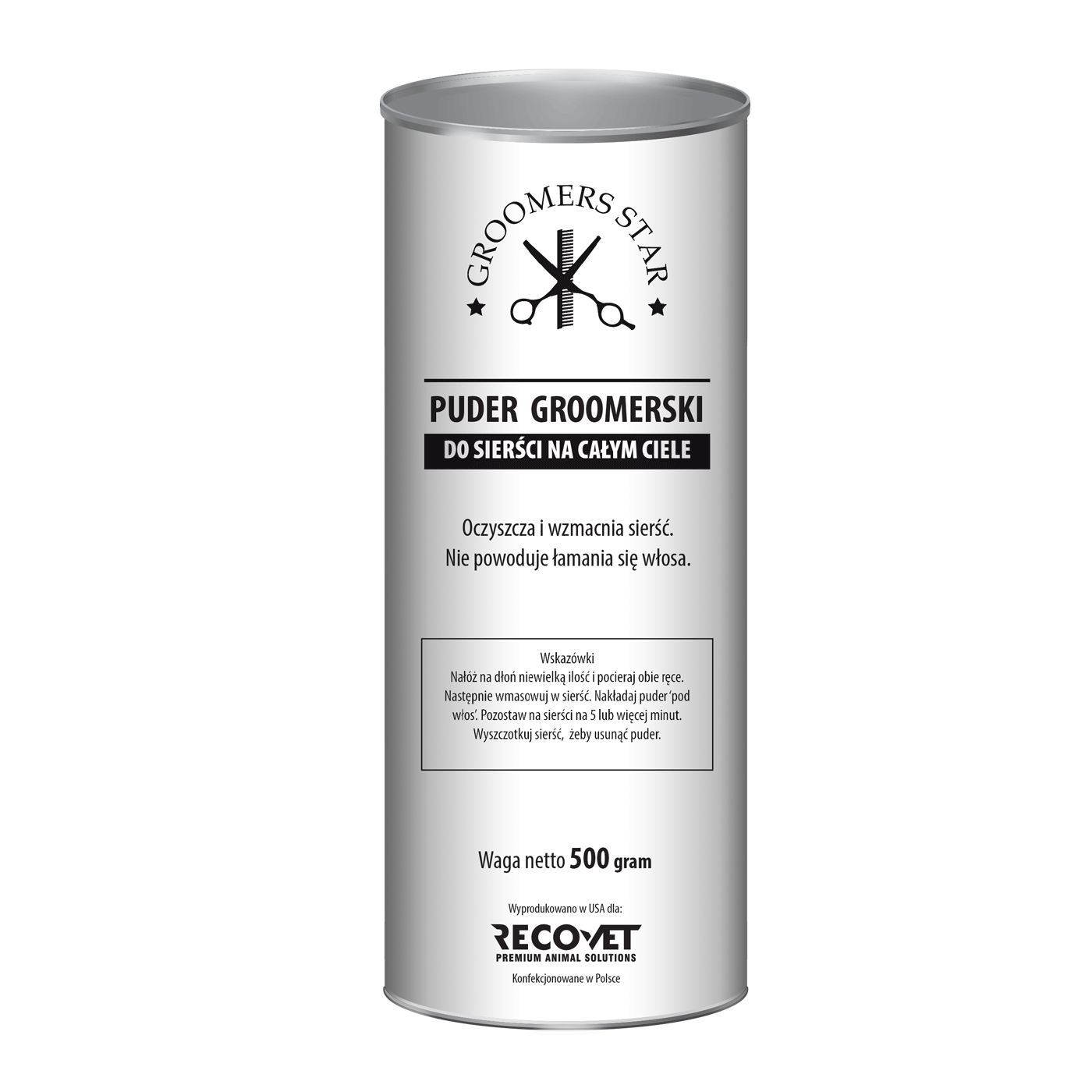 GROOMERS STAR PUDER DO CAŁEGO CIAŁA 500G