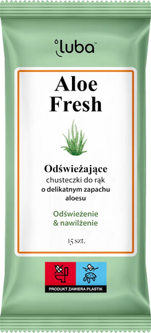LUBA CHUSTECZKI ODŚWIEŻAJĄCE ALOE FRESH