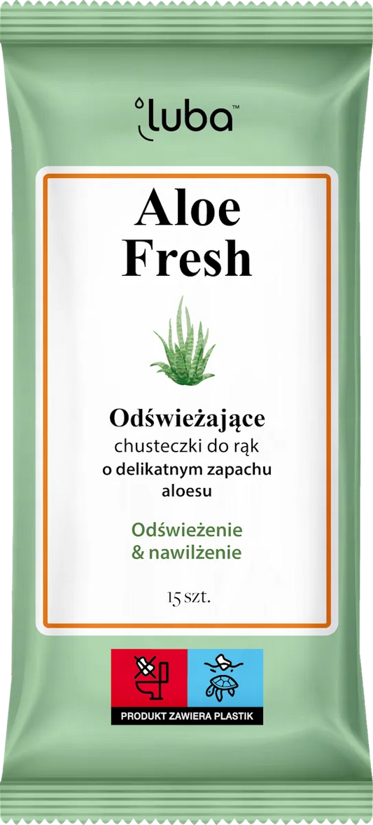 LUBA CHUSTECZKI ODŚWIEŻAJĄCE ALOE FRESH