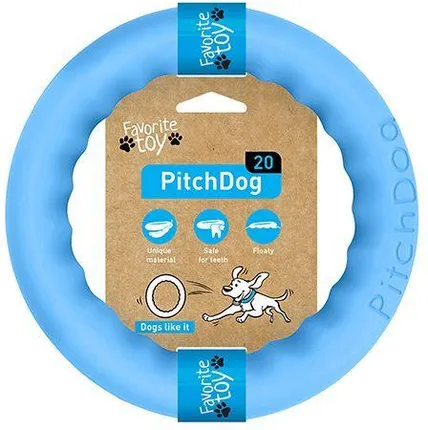 PITCHDOG PIERŚCIEŃ 20CM NIEBIESKI