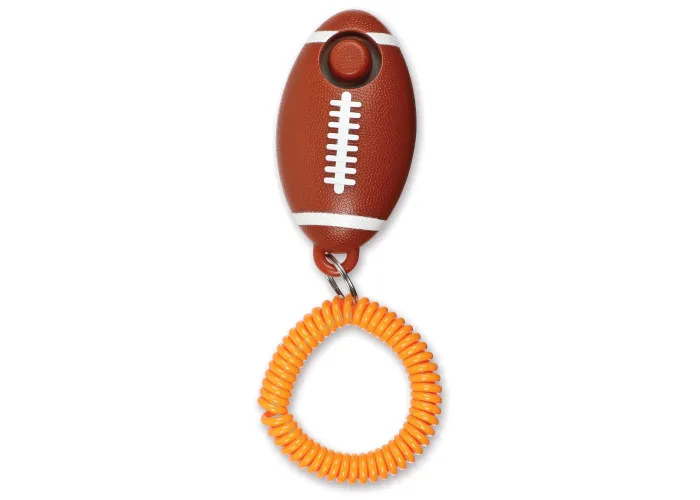 BRIGHTKINS SMARTY POOCH TRAINING CLICKER FOOTBALL