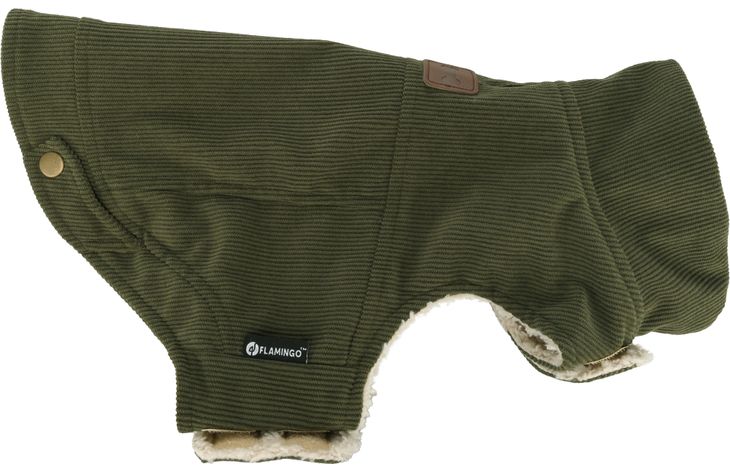 FLAMINGO COAT ENDOR KHAKI 55CM