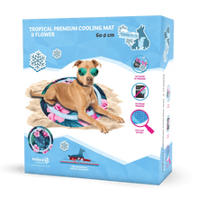 COOLPETS TROPICAL PREMIUM COOLING MAT FLOWER