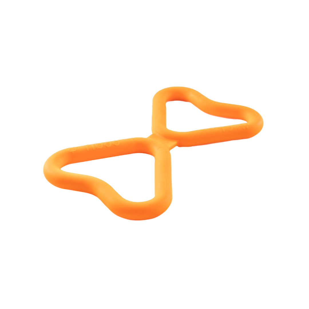 FIBOO FIB - POMARAŃCZOWY - SZARPAK DLA PSIAKA