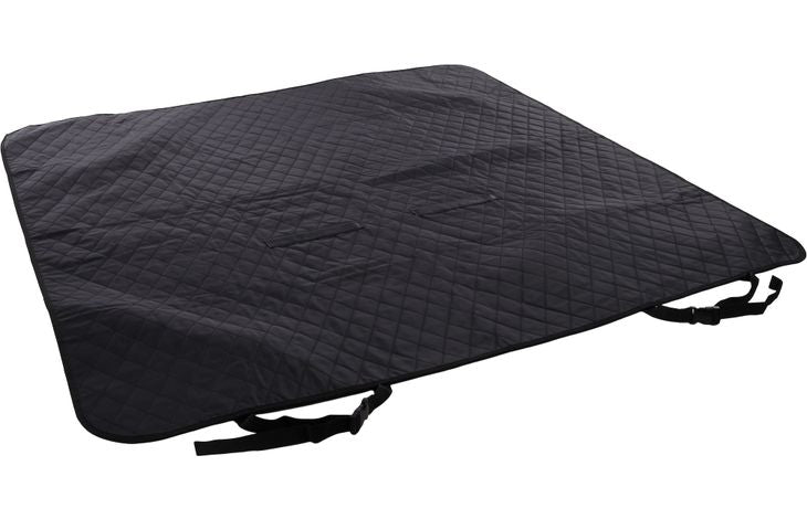 FLAMINGO CAR SEAT COVER KIA BACK SEAT BLACK 140X140CM