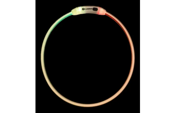 FLAMINGO DOG COLLAR RAINA VISIO MIX 20-63CM 8MM
