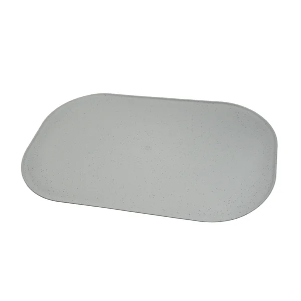 FIBOO MATA 47X30 JASNY SZARY KROPKI - MATA ANTYPOŚLIZGOWA