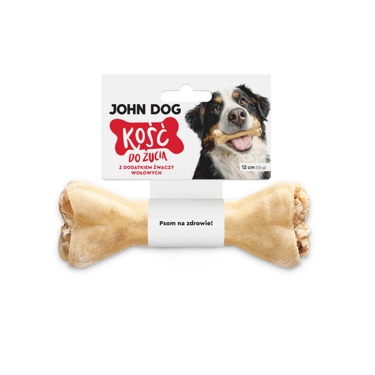JOHN DOG KOŚĆ Z DODATKIEM ŻWACZY WOŁOWYCH 12CM