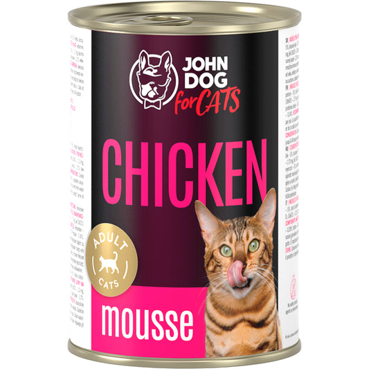 JOHN DOG MOKRA KARMA KOT MUS KURCZAK 400 G