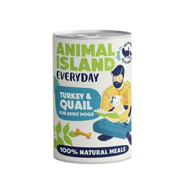 ANIMAL ISLAND MOKRA KARMA DLA PSA EVERYDAY INDYK PRZEPIÓRKA 400G