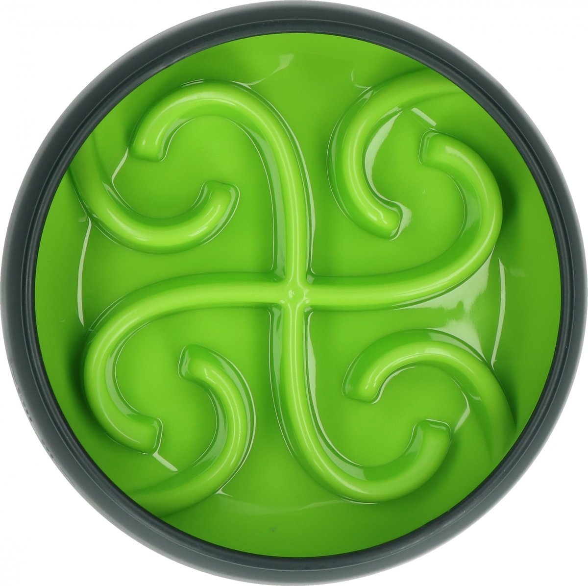 EAT SLOW LIVE LONGER TUMBLE FEEDER GREEN