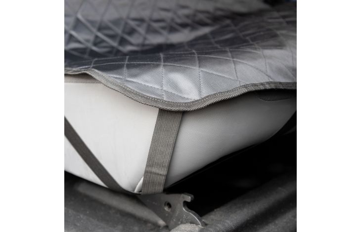 FLAMINGO CAR SEAT COVER KIA BACK SEAT BLACK 140X140CM