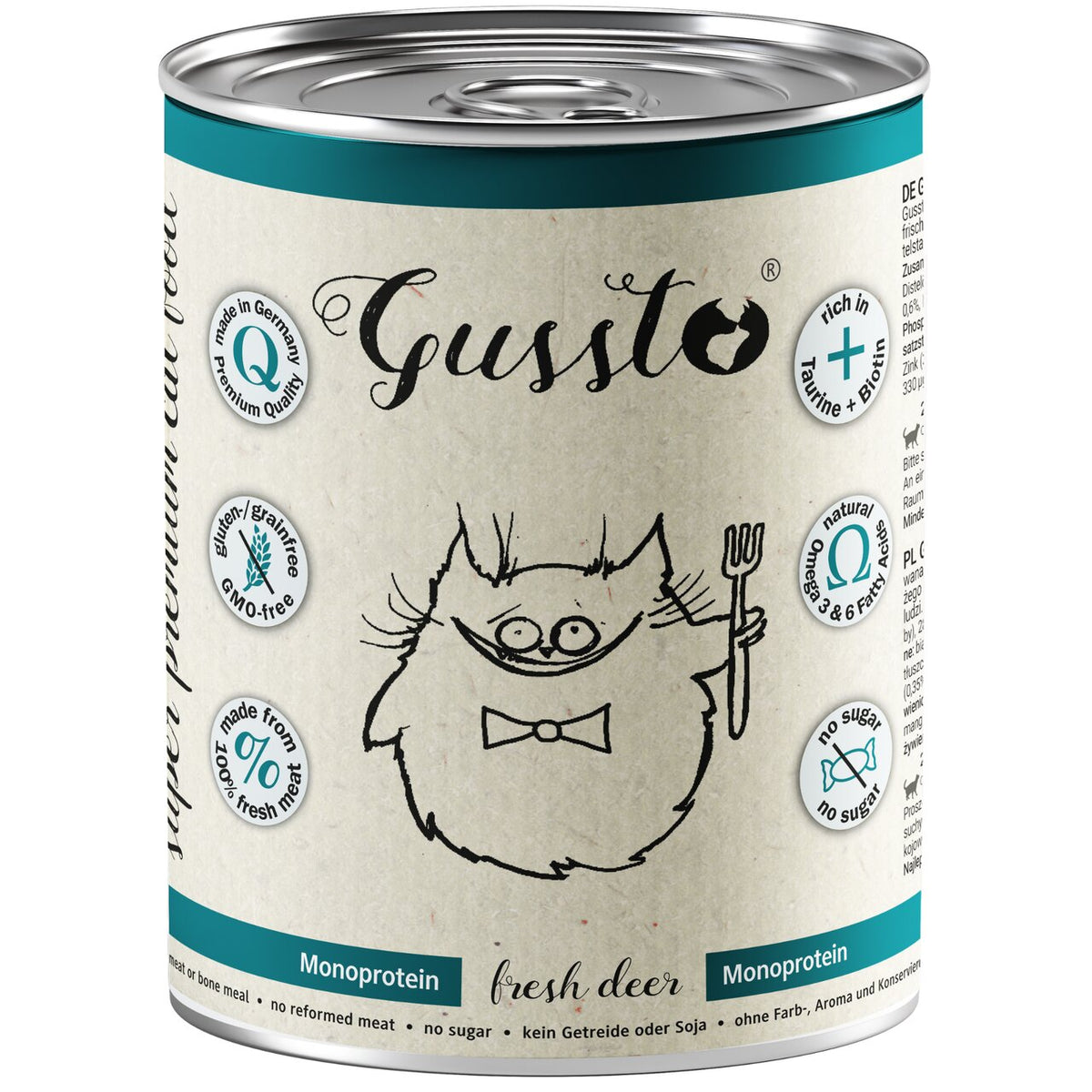 GUSSTO MOKRA KARMA KOT FRESH DEER 400G