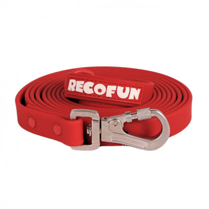 RECOFUN SMYCZ TRENINGOWA Z PVC 3 M CZERWONA