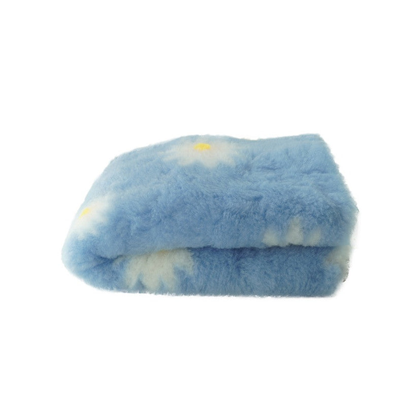 BUBA DRY BED 150X100CM STOKROTKI BŁĘKIT