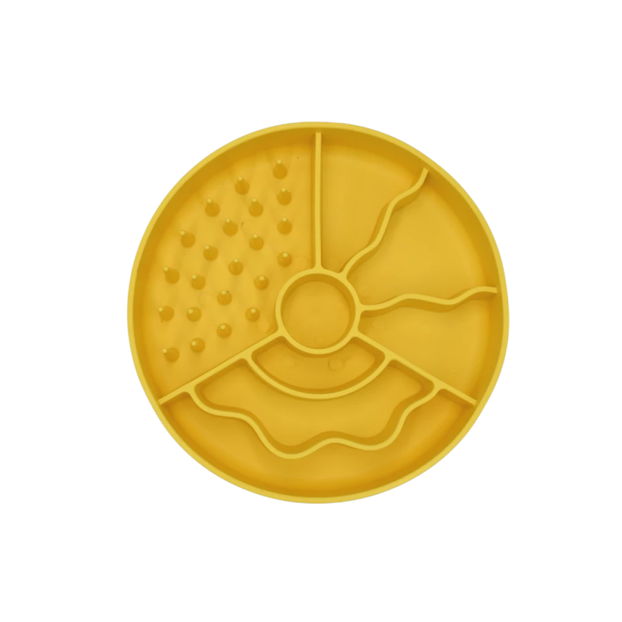 FIBOO SLOW FIBOOWL MINI ŻÓŁTY - MISKA SPOWALNIAJĄCA