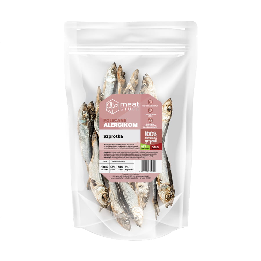 MEATSTUFF RYBA SZPROTKA 100G