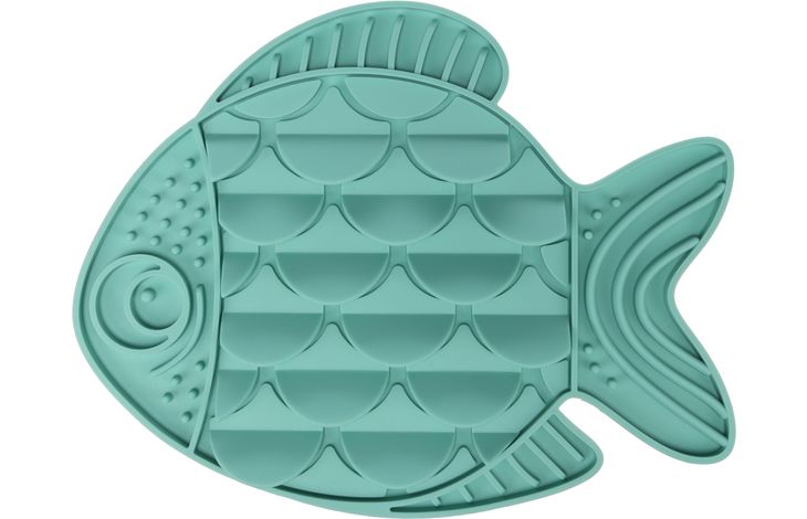 FLAMINGO LICK PAD NUNU FISH TURQUOISE 30,5X24CM