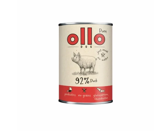 OLLO PURE MOKRA KARMA DLA PSA WIEPRZOWINA 400G