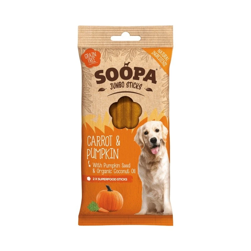 SOOPA STICKS PRZYSMAK DLA PSA CARROT & PUMPKIN
