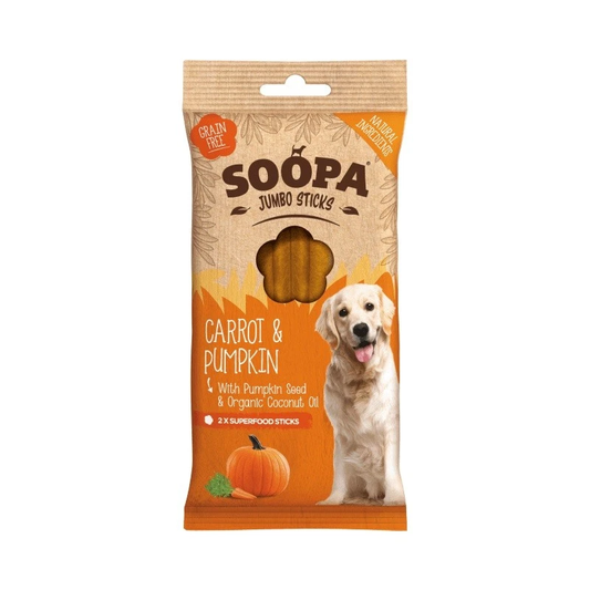 SOOPA STICKS PRZYSMAK DLA PSA CARROT & PUMPKIN