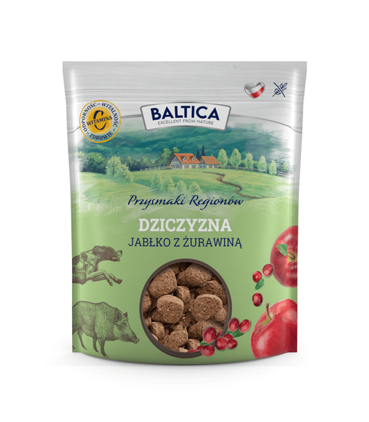 BALTICA PRZYSMAKI REGIONÓW DZICZYZNA Z JABŁKIEM 600G