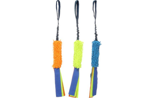 FLAMINGO TOY FAUXTRA TUG ROPE MULTIPLE COLOURS 80X9X4CM
