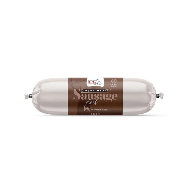 SYTA MICHA PRIME MEAT PRZYSMAKI DLA PSA KIEŁBASKA KONINA 80G