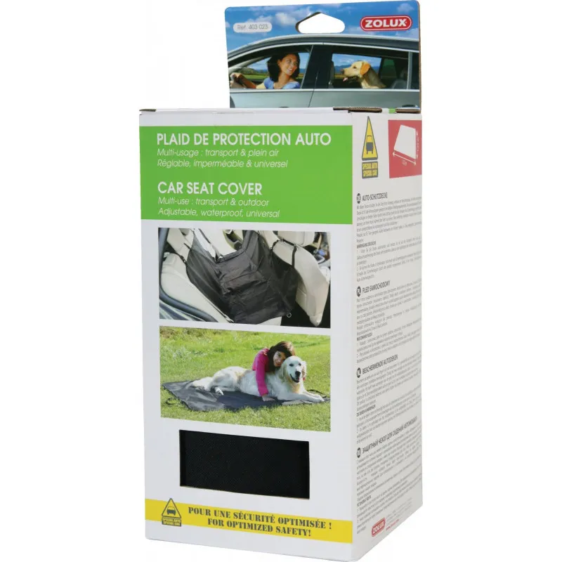 ZOLUX PLED SAMOCHODOWY OCHRONNY – OCHRONA TAPICERKI PODCZAS PODRÓŻY Z PSEM