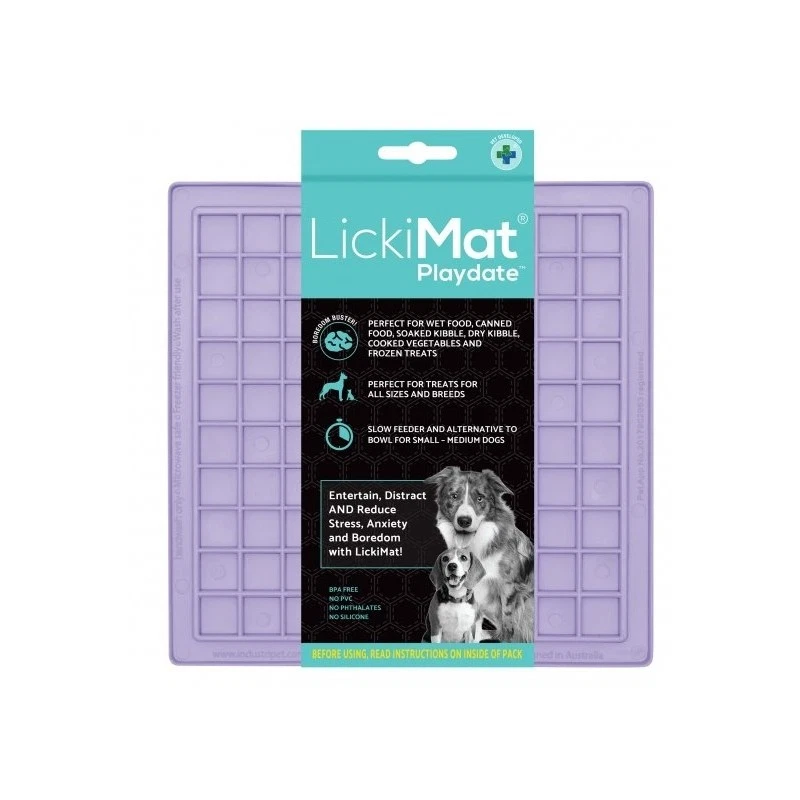 LICKIMAT CLASSIC PLAYDATE LAWENDOWA - MATA DO LIZANIA