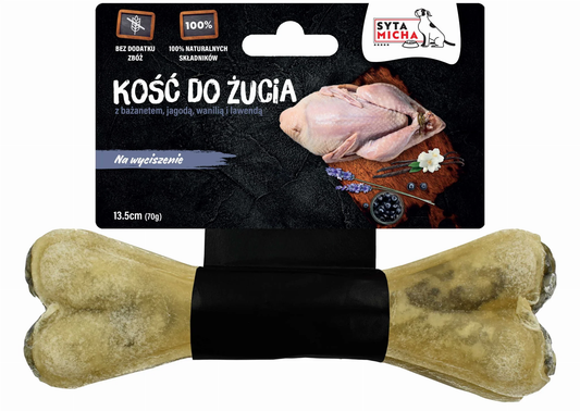 SYTA MICHA GRYZAK DLA PSA KOŚĆ NA WYCISZENIE 13,5CM