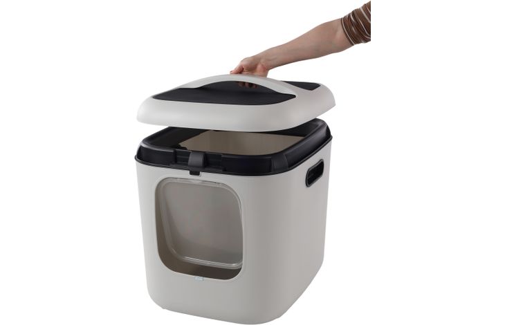 FLAMINGO CAT TOILET ROMY WHITE 61,5X 50X57,5CM
