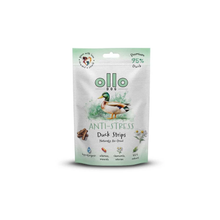 OLLO AIR DRIED PRZYSMAKI DLA PSA ANTI STRESS DUCK STRIPS 80G