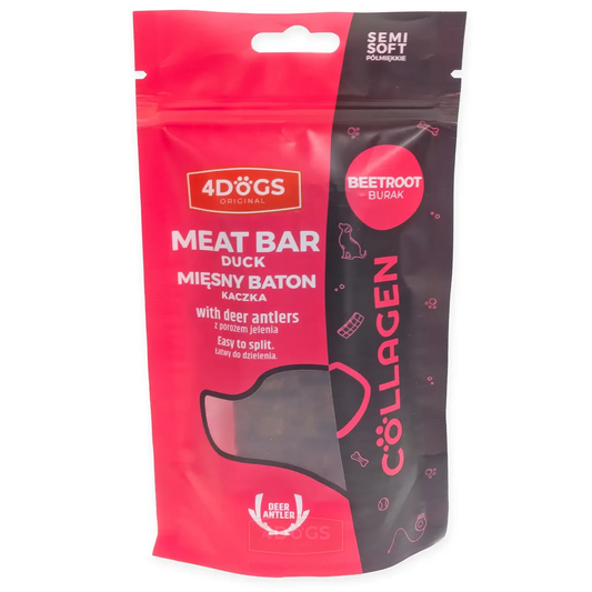 4DOGS COLLAGEN LINE BATONY Z KACZKI I BURAKA SEMI SOFT 2SZT